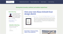 Desktop Screenshot of chineblog.com